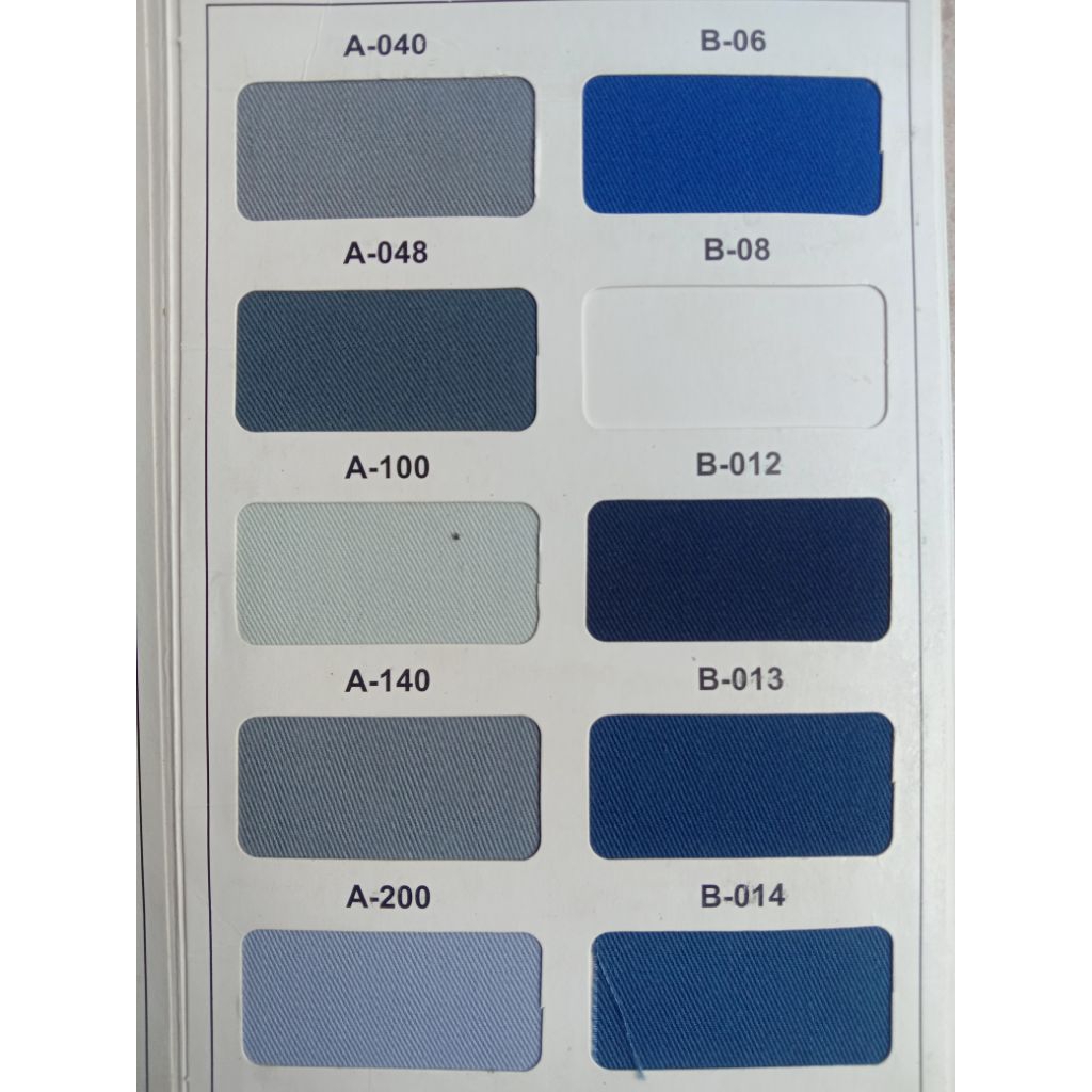 (0,5 METER) BAHAN KAIN NAGATA DRILL GRADE A, BAHAN SERAGAM SATPAM, SERAGAM PERAWAT, DLL