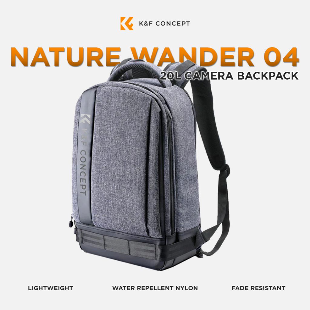 KNF Concept 20L Tas Travel Camera Backpack Photography Laptop