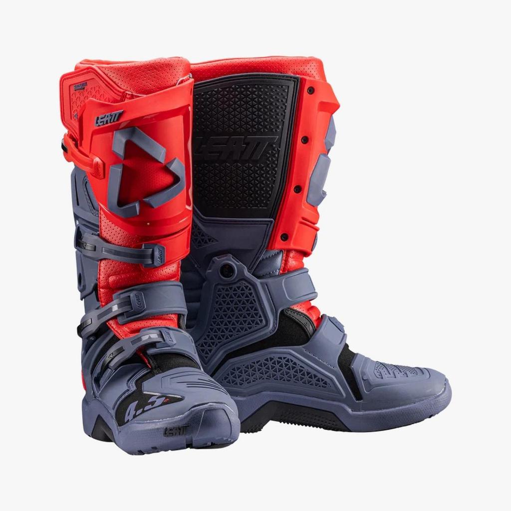 LEATT BOOT 4.5 ENDURO RED NEW ORIGINAL SEPATU LEATT 4.5 CROSS TRAIL