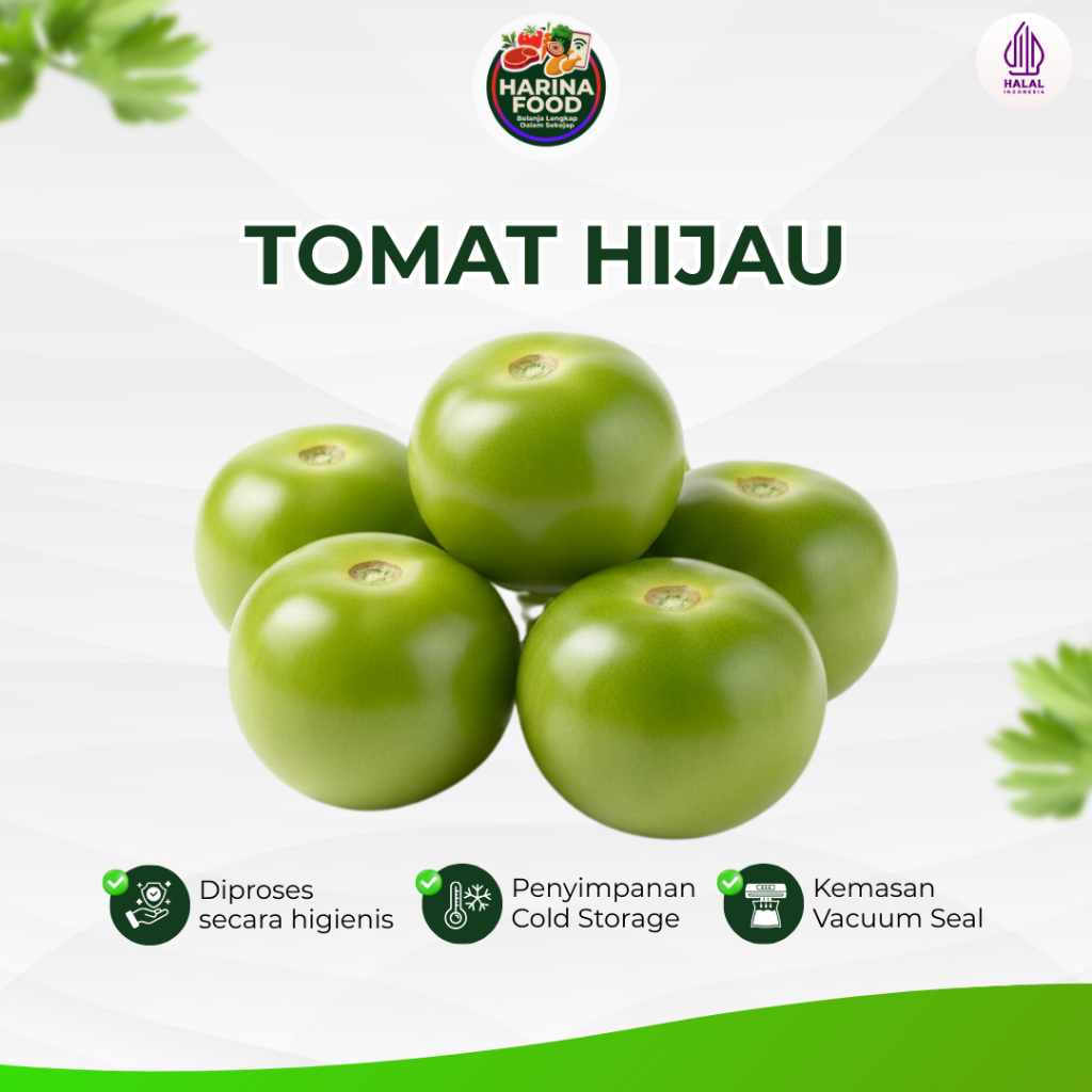 Tomat Hijau Segar ±500gr Sayur Jogja