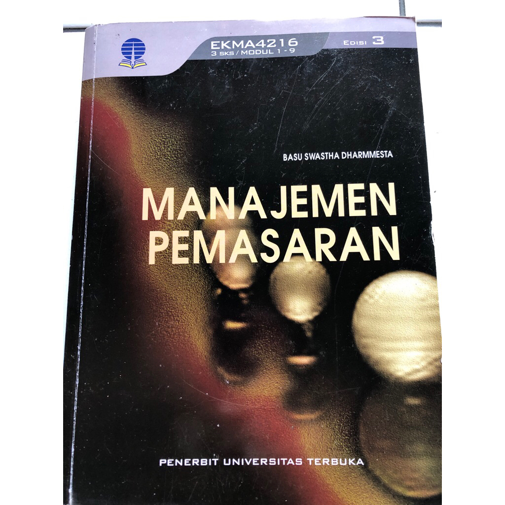 MANAJEMEN PEMASARAN universitas terbuka