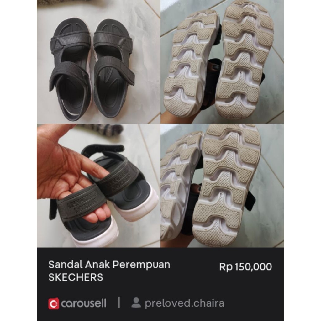 Sandal Anak Perempuan SKECHERS