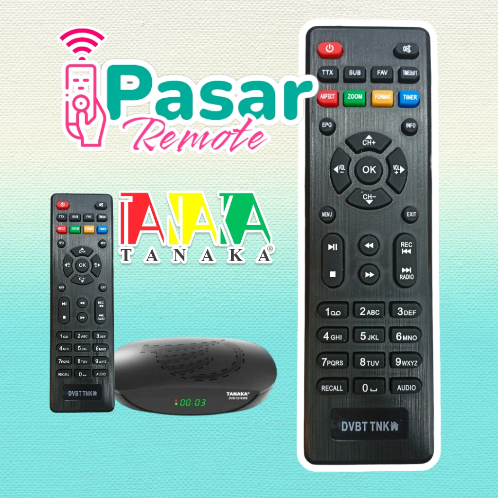 Remote Stb Receiver Tanaka Sniper Nusantara