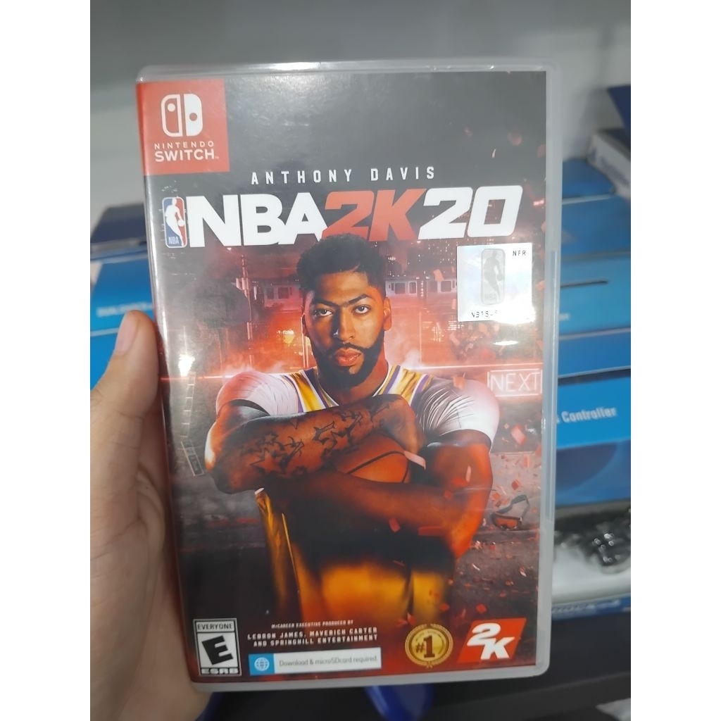 Nitendo switch game NBA 2020. Second