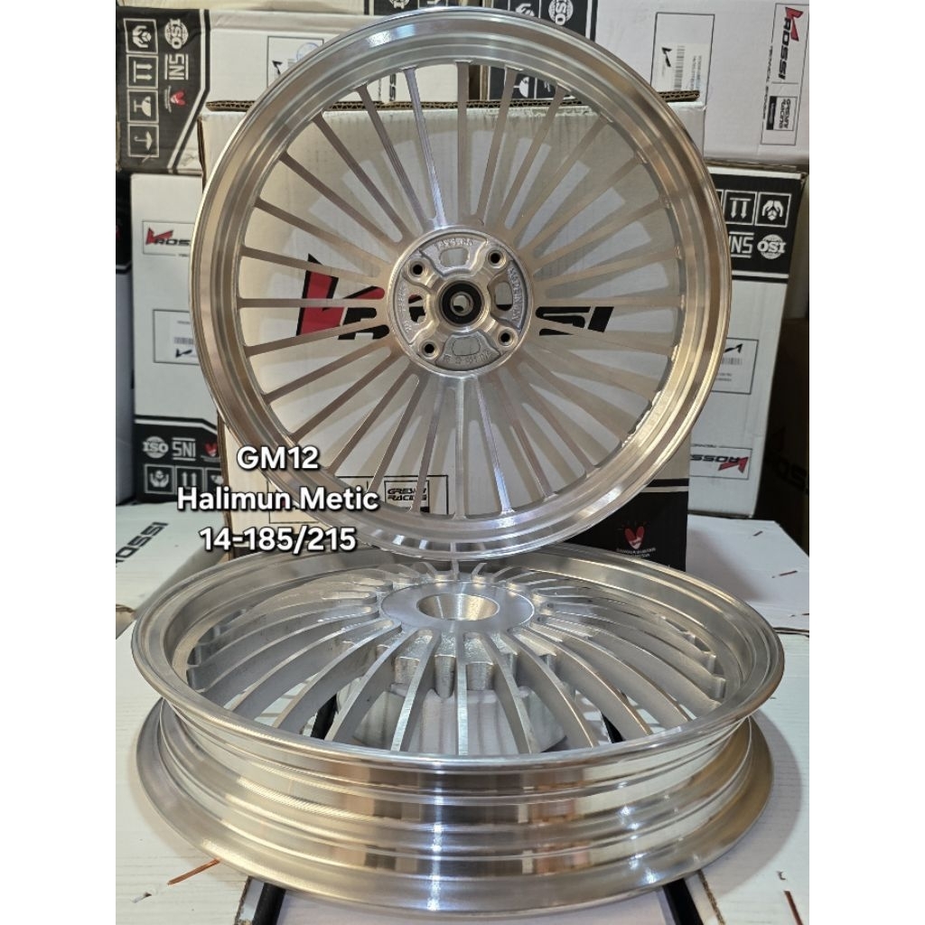Velg Rossi HALIMUN Metic Vario125/150,14-185/215 (Harga Sudah Sepasang)