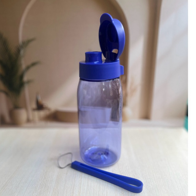 BOTOL MINUM KRISTAL H2GO TUPPERWARE ORIGINAL KAPASITAS 500 ml