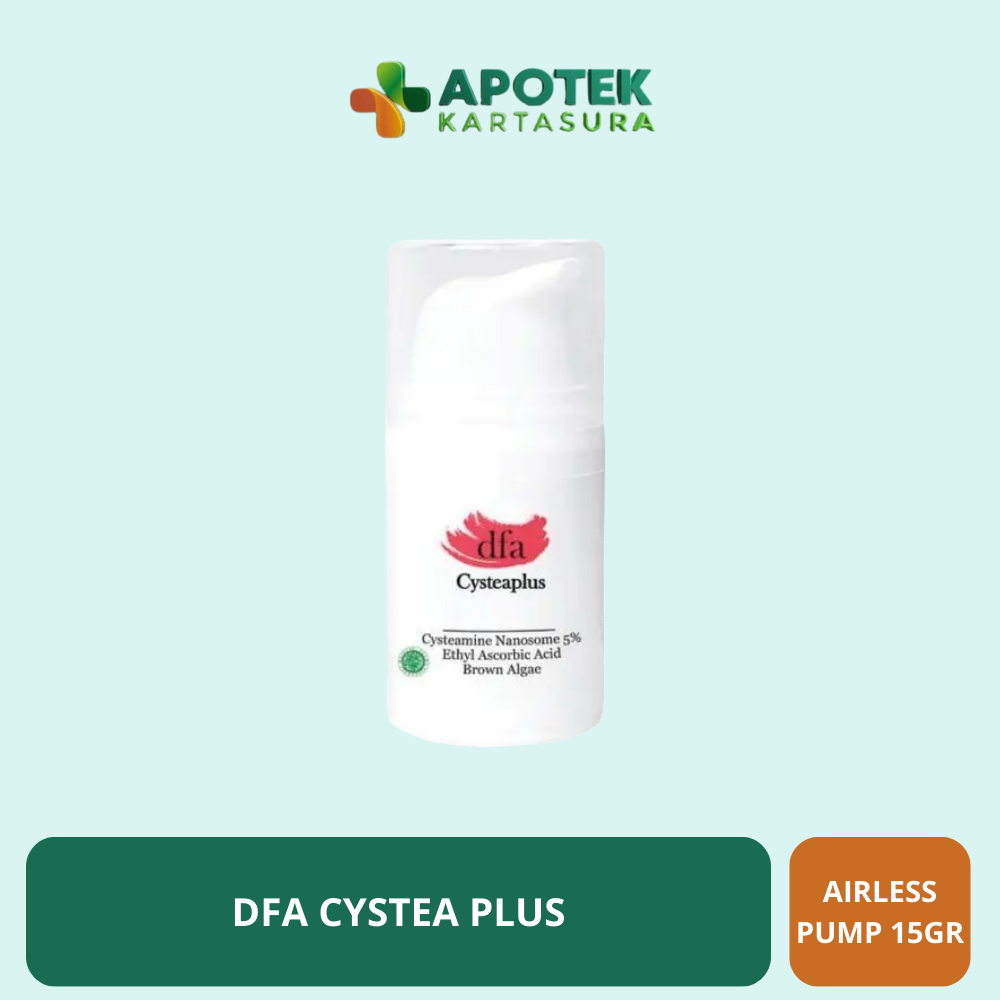 DFA Cysteaplus Serum 15gr - Perawatan Wajah Hiperpegmentasi Noda Hitam