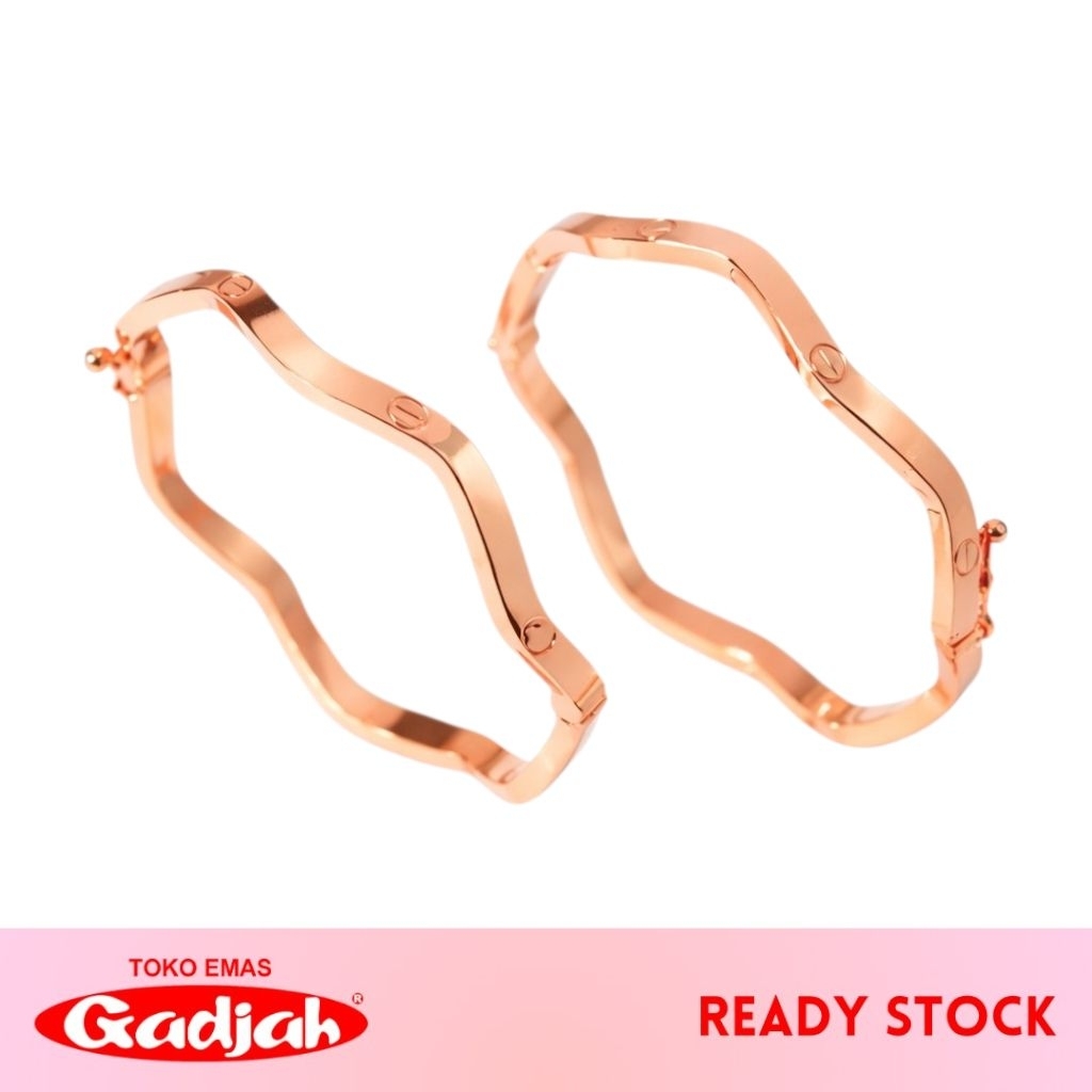 Gelang Emas Anak CRT Safari Pipih - Toko Emas Gadjah