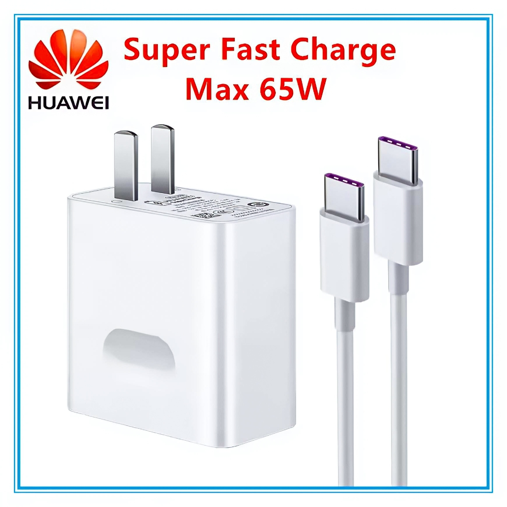Charger Laptop Huawei 65W 90W Matebook D14 Type C