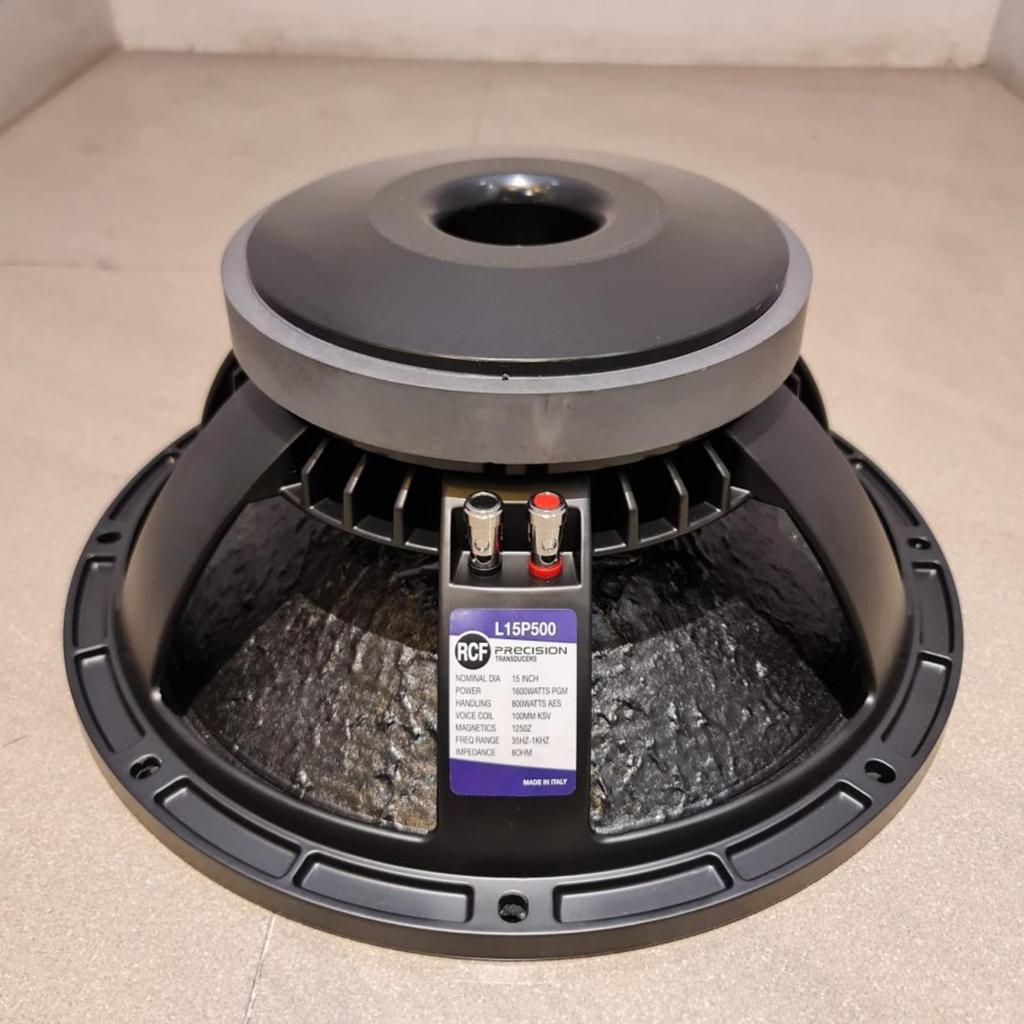 SPEAKER KOMPONEN RCF 15P500 L15P500 15 INCH VC 4 INCH SUBWOOFER
