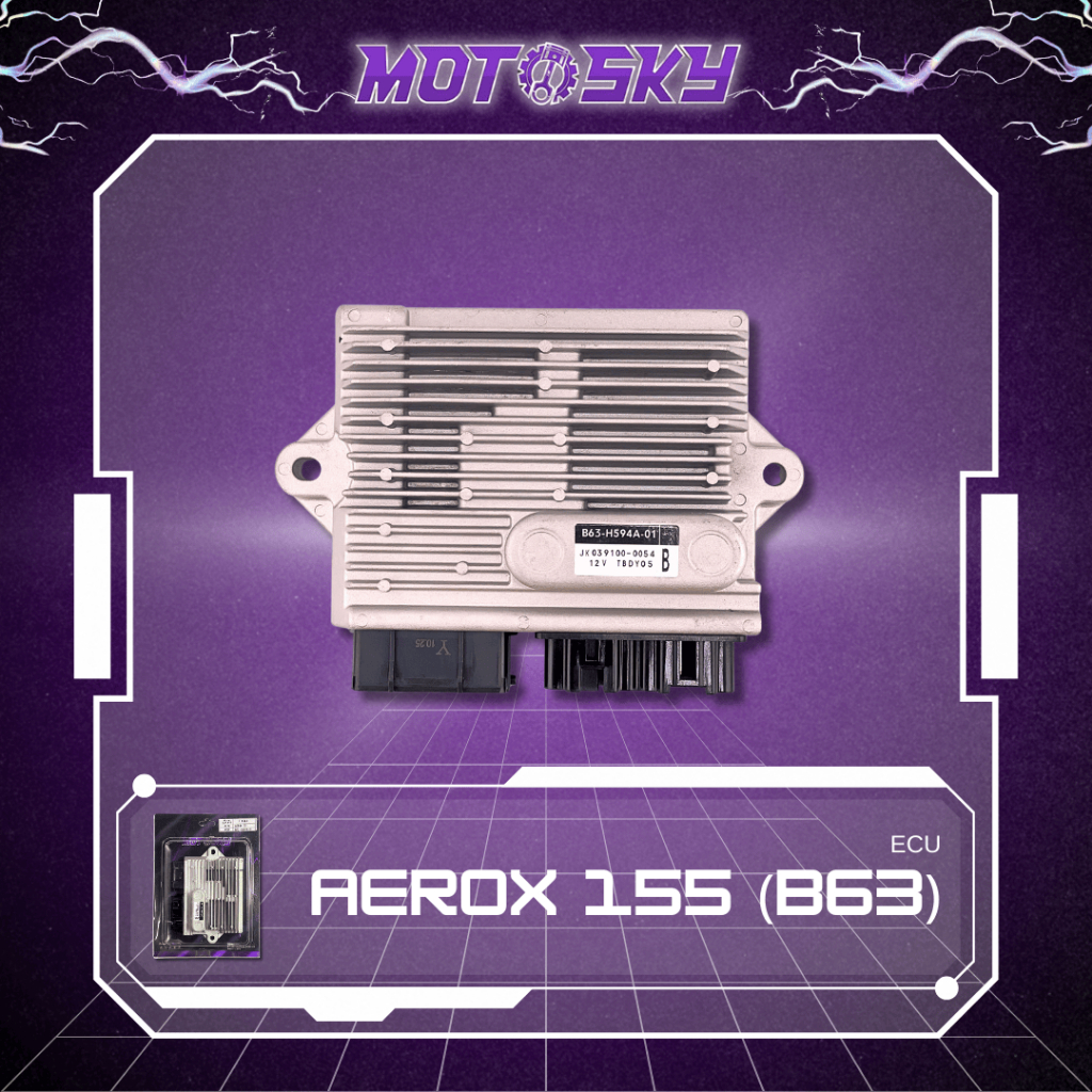 ECU AEROX 155 (B63-H594A-01) MOTOSKY - ECU SGCU YAMAHA AEROX 155 NON KEYLESS TIPE B / C