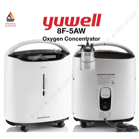 Oxygen Concentrator Yuwell 8F-5AW | Medical Grade Mesin Generator Oksigen | Oxygen Concentrator
