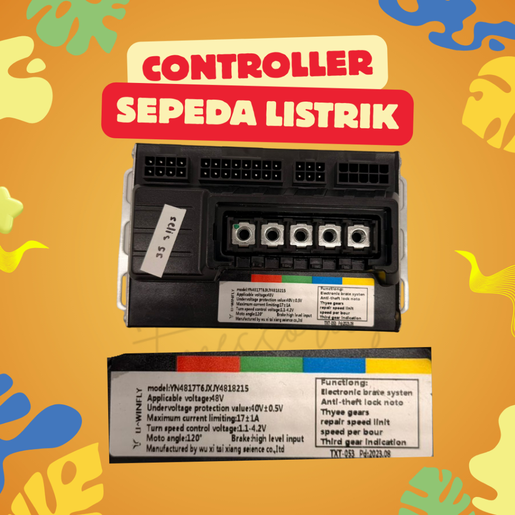 Controller Sepeda Listrik Uwinfly DF7 D7S DF8 D8S D8-12