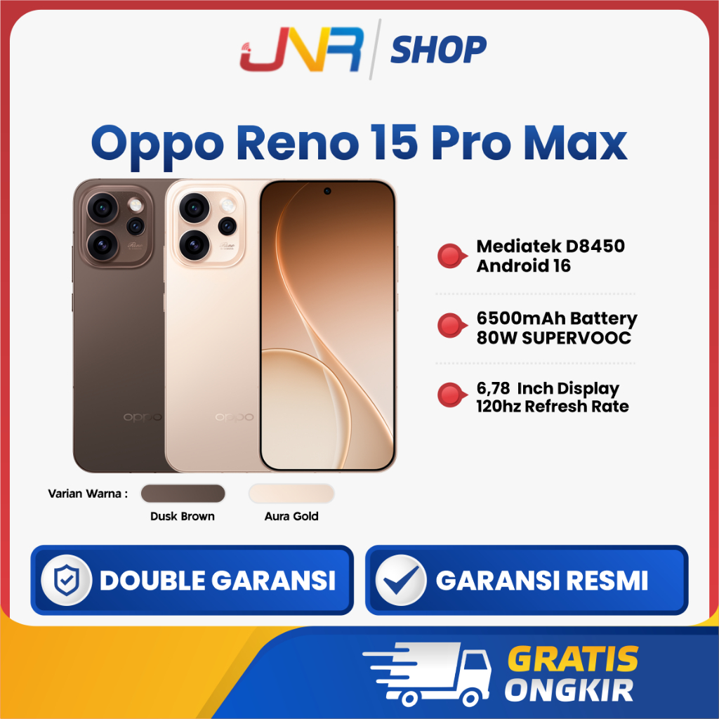 Oppo Reno 15 Pro Max 12+512GB OPPO Reno 15 Pro Max 5G 12/512GB | Kamera 200MP OIS | AMOLED 120Hz | F