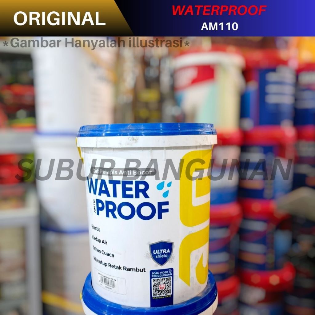 Am 110 Cat Pelapis Anti Bocor  Waterproofing Am 110 20 kg