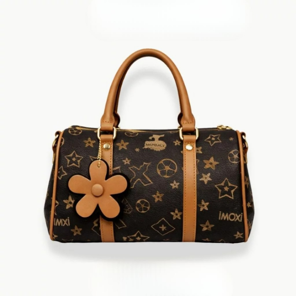 TOKOMEDAN1 - 0078 Tas Tabung Wanita Impor Premium Tas Selempang Wanita Terbaru Handbag Ibu Ibu QUINN