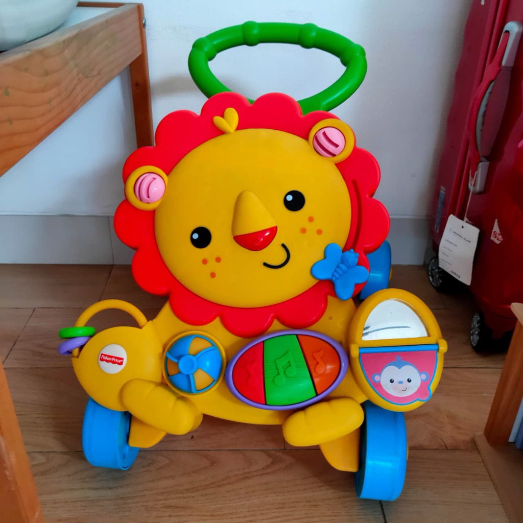 Fisher-Price Musical Lion Walker (push walker)