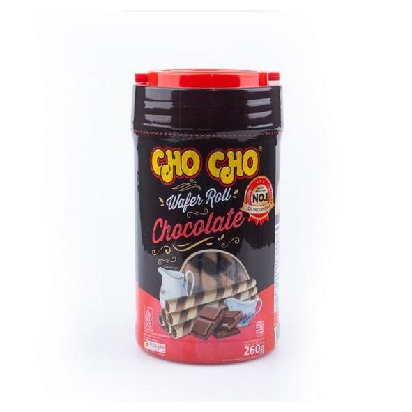 Cho Cho Wafer Roll Chocolate 260g - astor chocho - wafer stick cho cho - astor wafer stik cokelat co