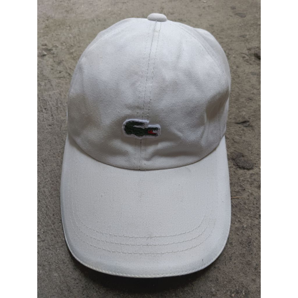 CAP LACOSTE WHITE SECOND