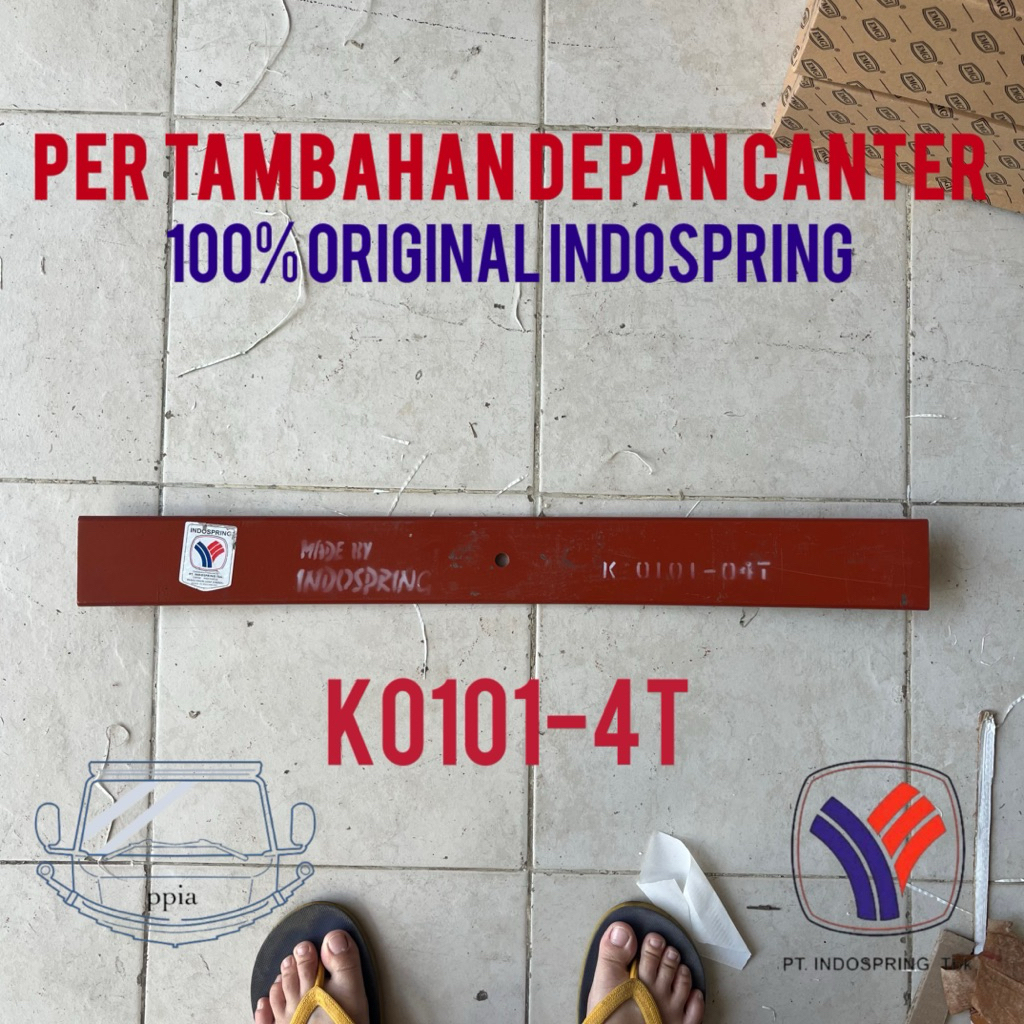 Per Tambahan Depan Canter K0101-4T Indospring / per tambahan depan canter / tambahan per canter / pe