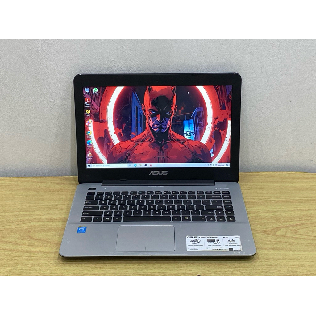 Laptop Asus X455LAB Prosesor Intel(R) Core(TM) i3-4005U /Ram 6GB/HDD 500GB
