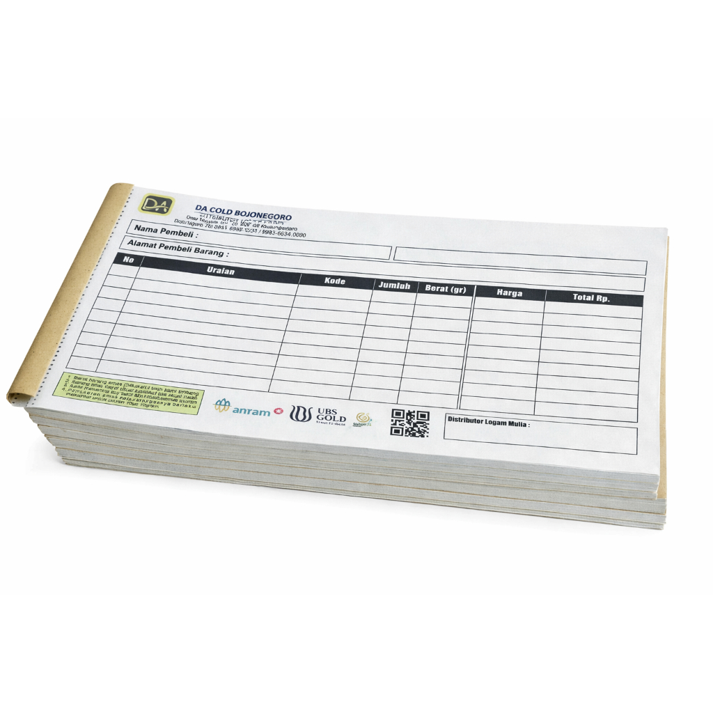 syam nota toko emas custom nama