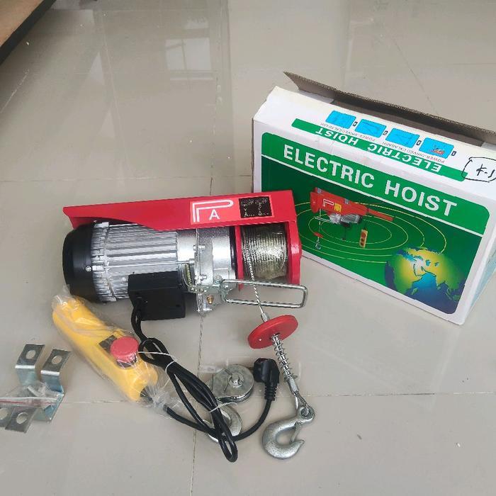MINI HOIST ELEKTRIK PA1000 1TON / Katrol Listrik PA600 600KG