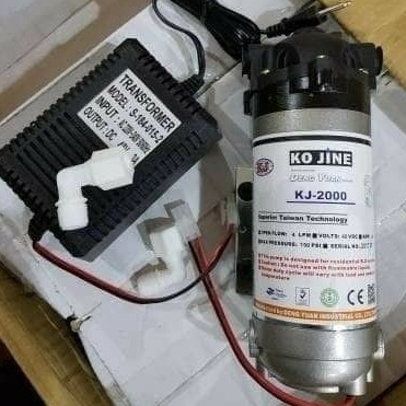 Booster Pump RO Ko Jine Deng Yuan + Adaptor 48V