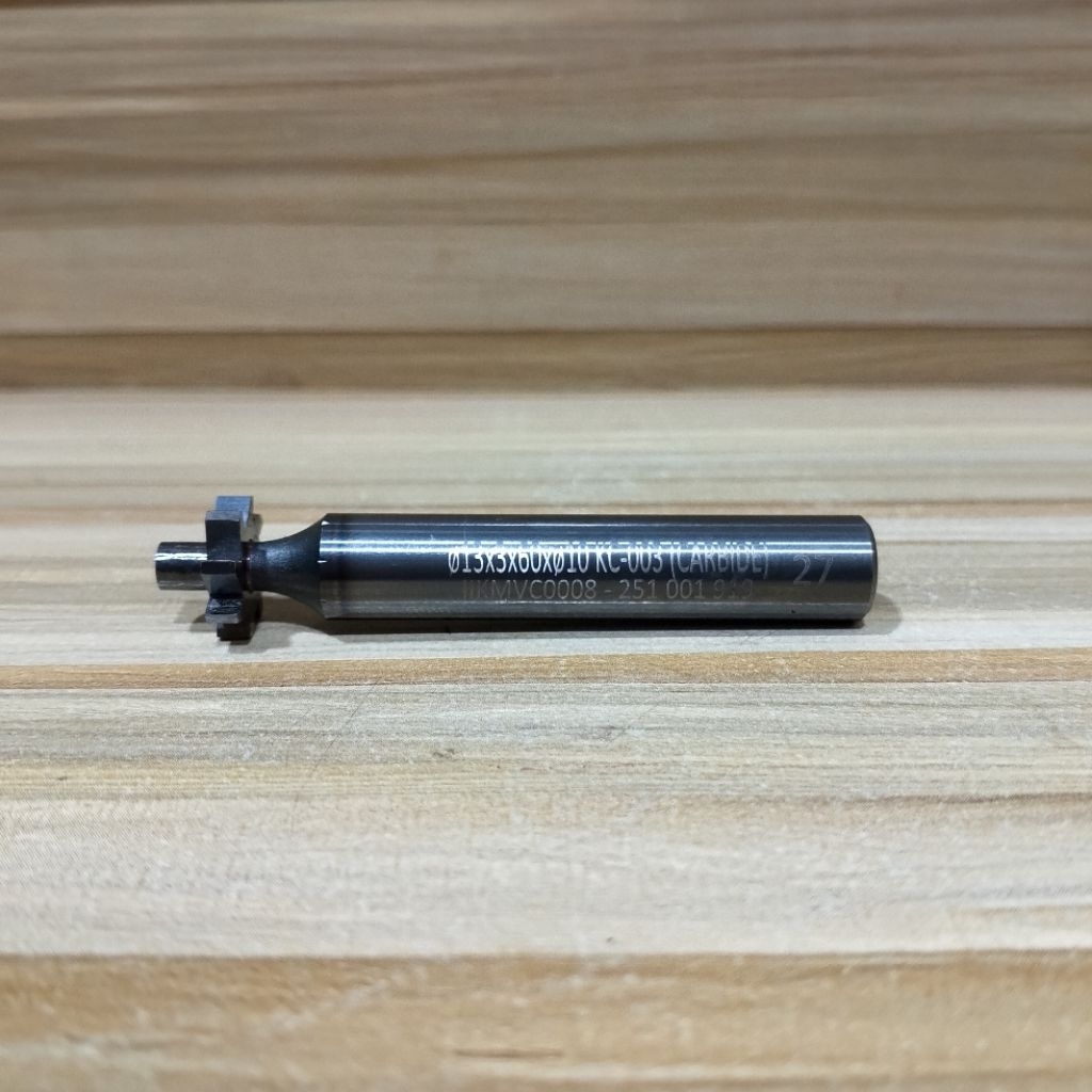 T slot carbide 13mm tebal 3mm second cutter Tslot 13 × 3 mm