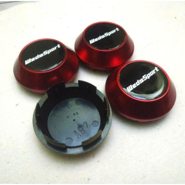 DOP VELG WEDSPORT TC05 68/62 MM - CANDY RED, 6.8cm