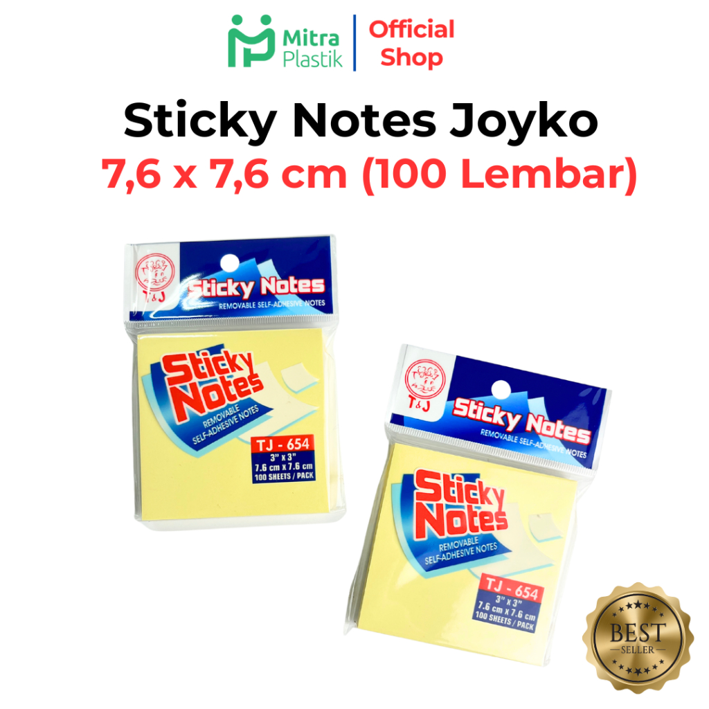 Sticky Notes Joyko 654 Memo Tempel Stick Penanda Halaman Besar