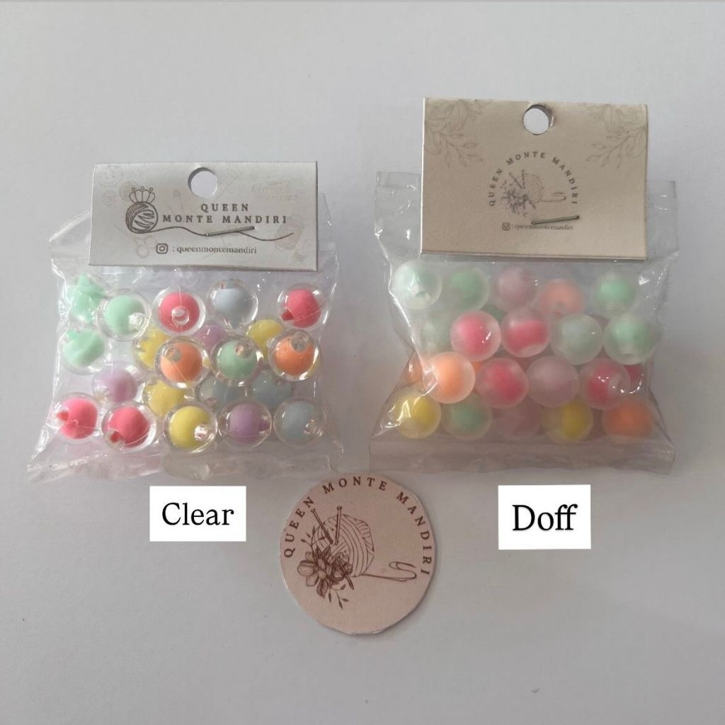 MANIK MOTE | MANIK GELANG | MOTE AKRILIK 10MM