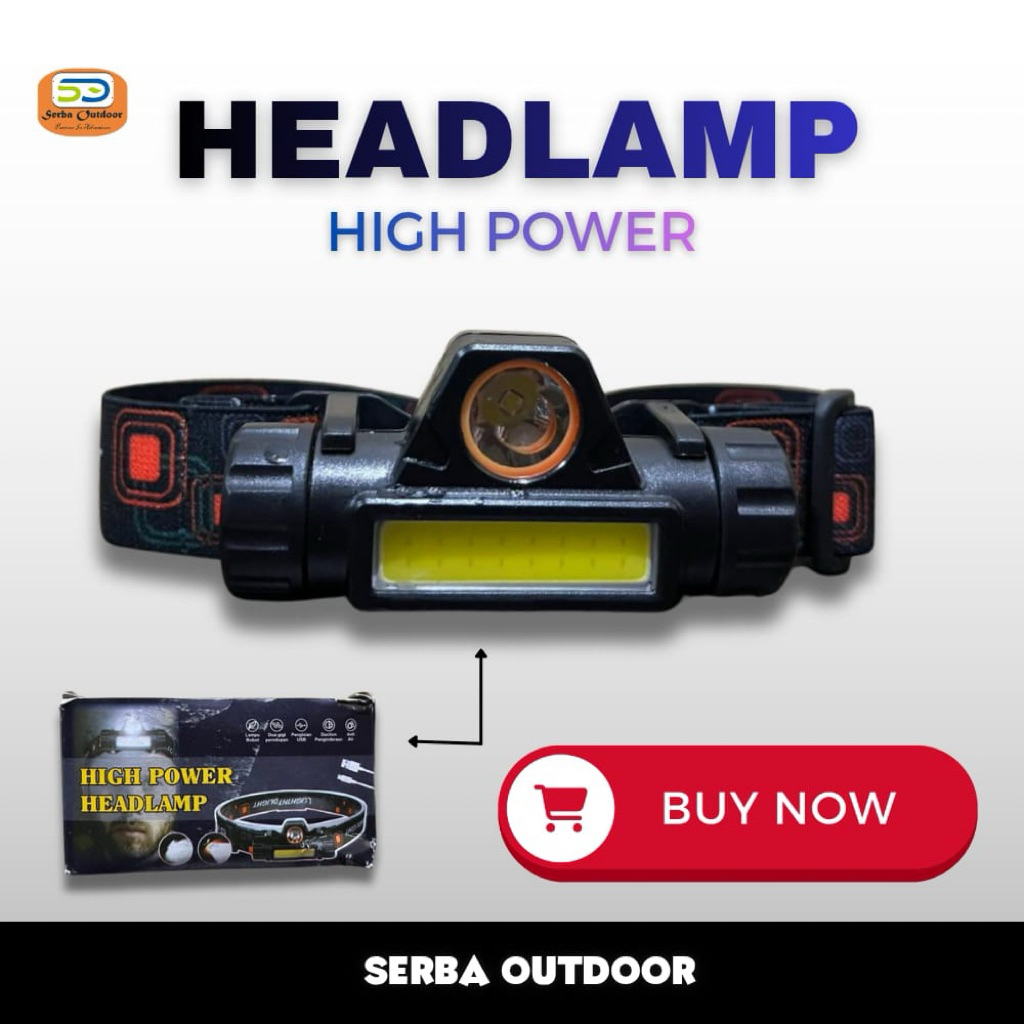 Senter Kepala/Headlamp Muxindo