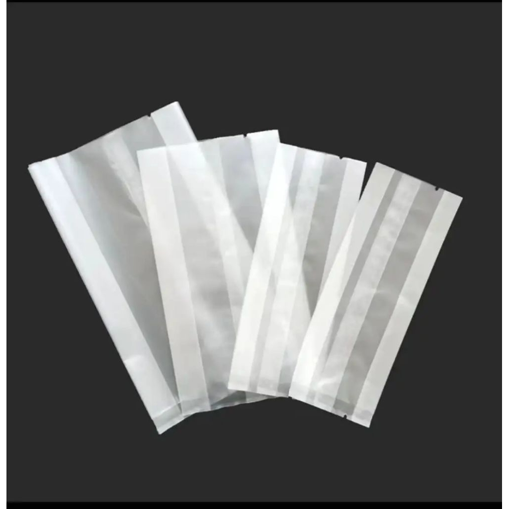 50pcs Plastik Nastar Mooncake Polos Transparant Doff