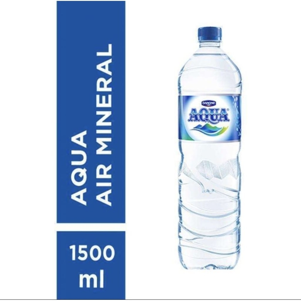 Aqua 1,5 Liter Ecer 1 botol