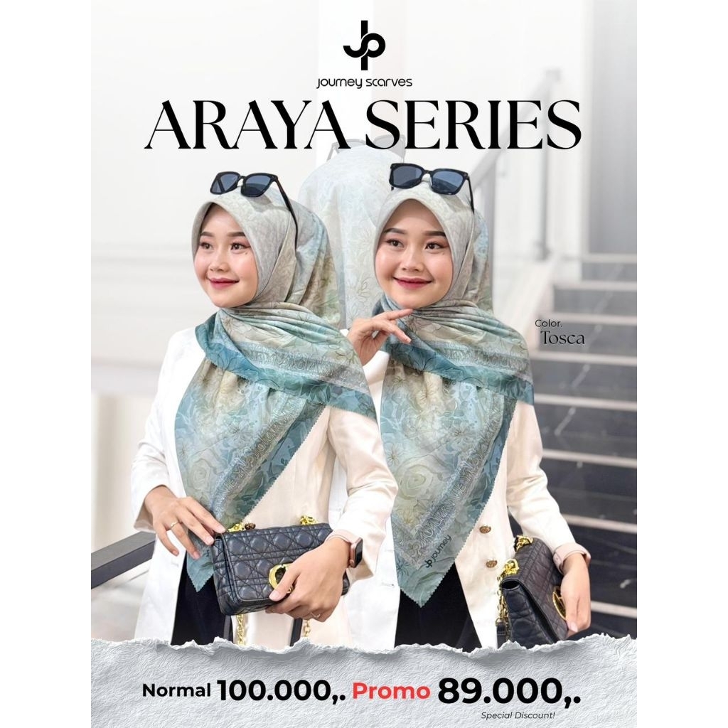ARAYA SERIS/MAURA SERIES JILBAB JP TERBARU/JILBAB JP ORIGINAL