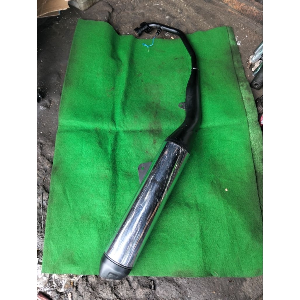 knalpot standar honda sonic 150 original