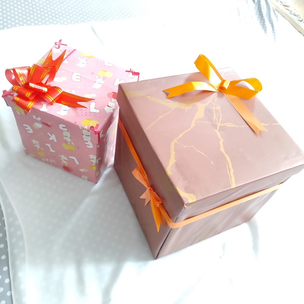 Explosion box / Snack Box / Gift Box / Kotak Kado / Box 2 Layer