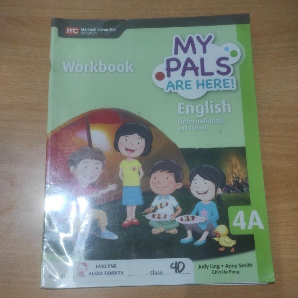 Workbook My Pals Are Here English 4A