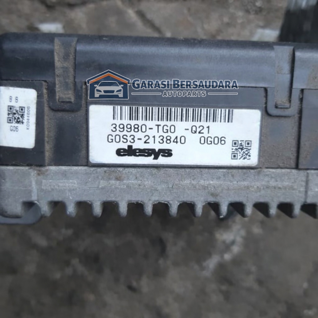 Modul Eps Ecu Steer Stir Honda Jazz RS ge8 2008-2014 39980-TG0 Q2 Original