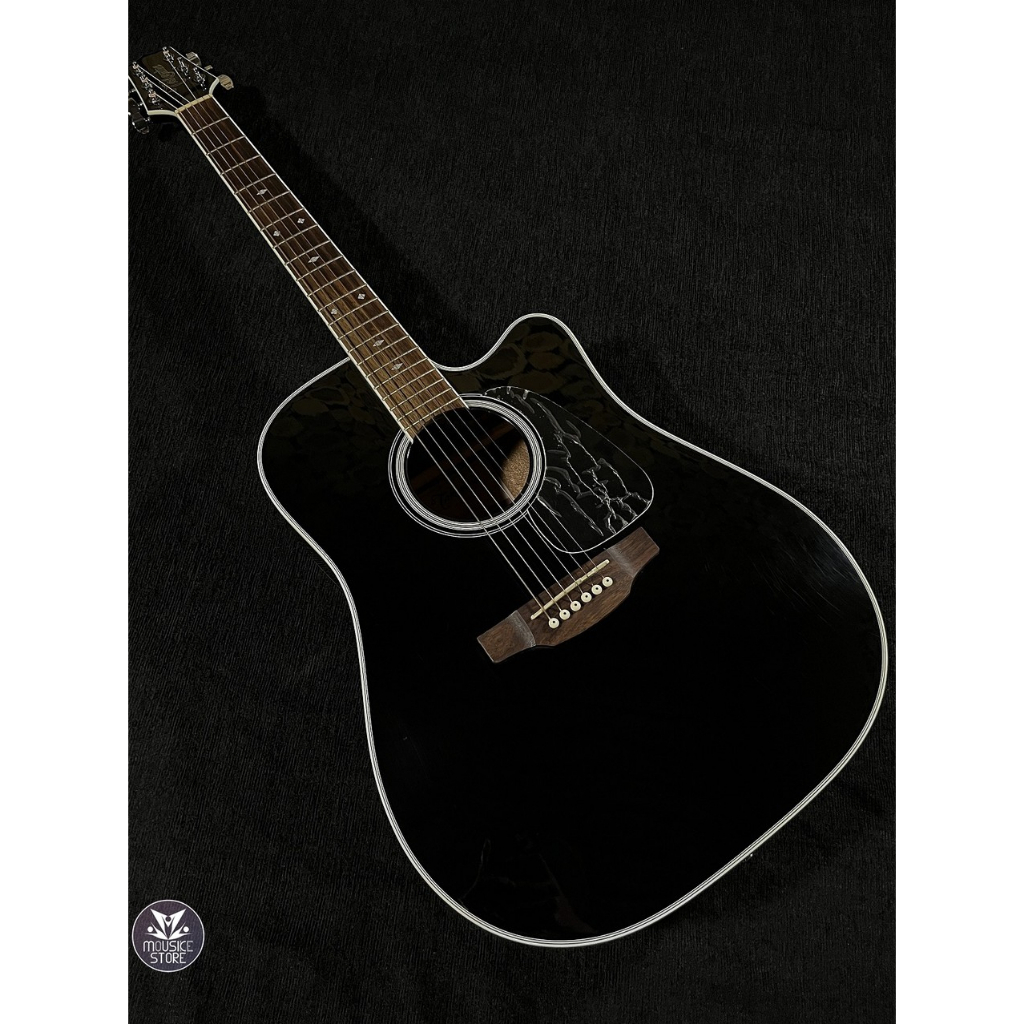 TAKAMINE G SERIES GD34CE-BLK ACOUSTIC ELECTRIC GUITAR GLOSS BLACK