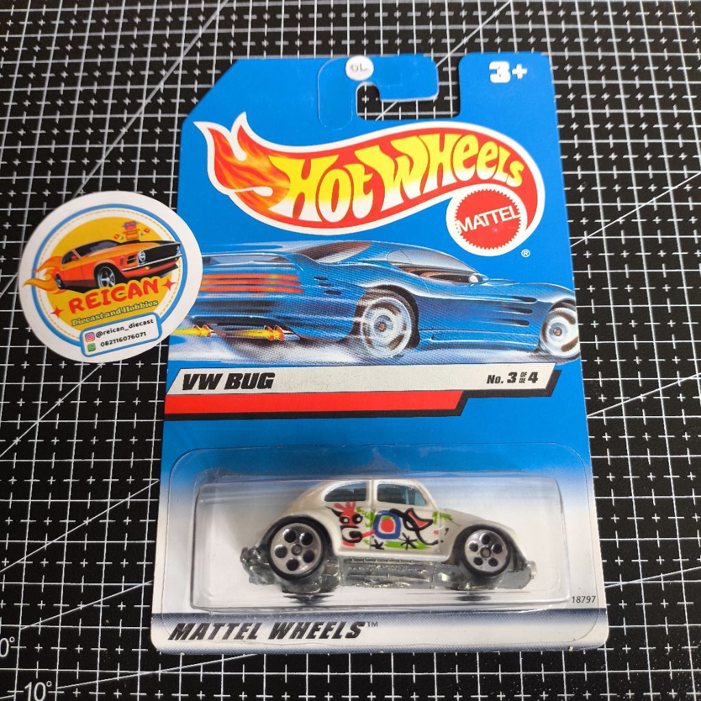 HOT WHEELS BLUE CARD - VW BUG