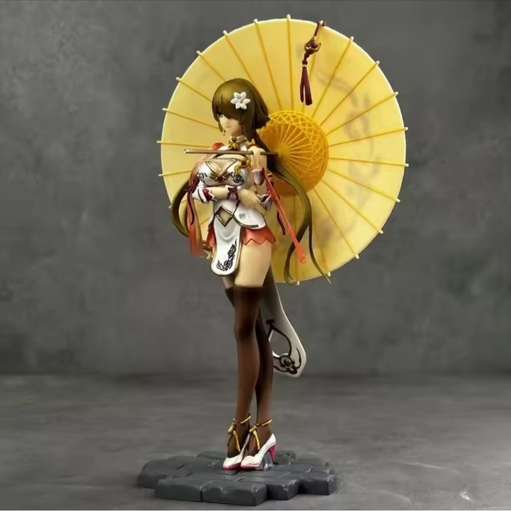 Koleksi Action Figure Honkai Impact Rita Losweather bawa Payung