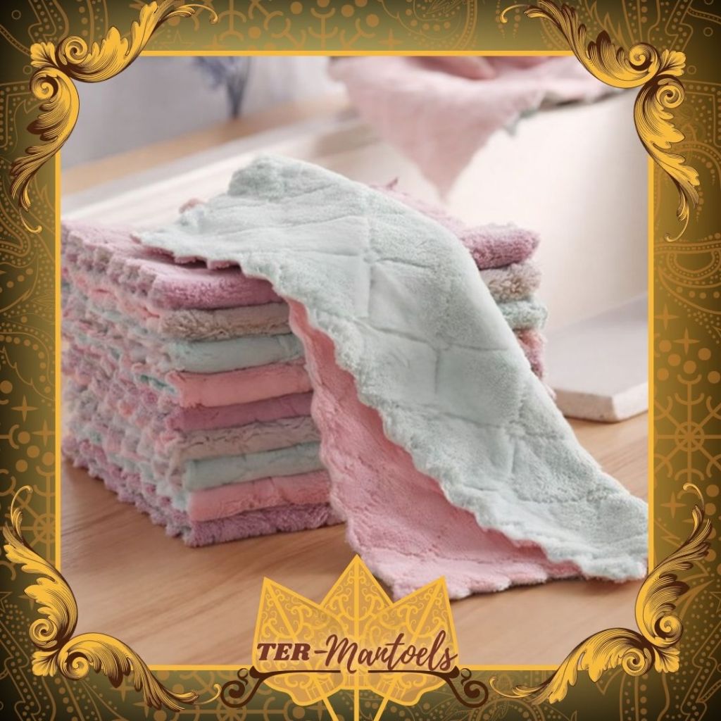 Kain Lap Micro Fiber Anti Minyak / Kain Lap Dapur / Kain Lap Anti Minyak / Kain Lap