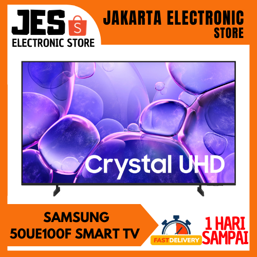 SAMSUNG 50UE100F SMART TV 50INCH  Crystal UHD UE100F 4K Smart TV (2025) UA50UE100FKXXD//50DU7000