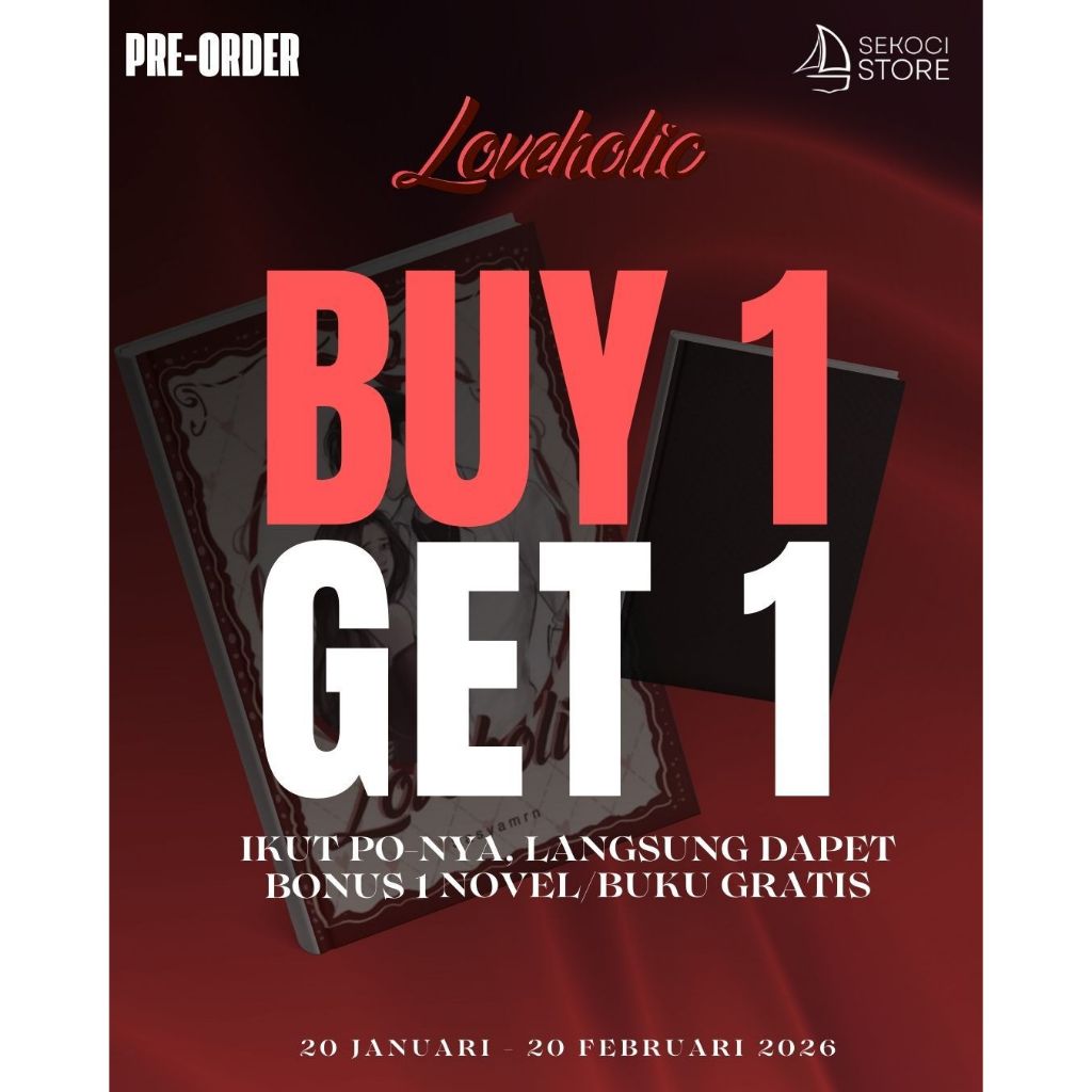 [Sekocibookstore] Pre-Order Loveholic by Sasyamrn - Coconut Books
