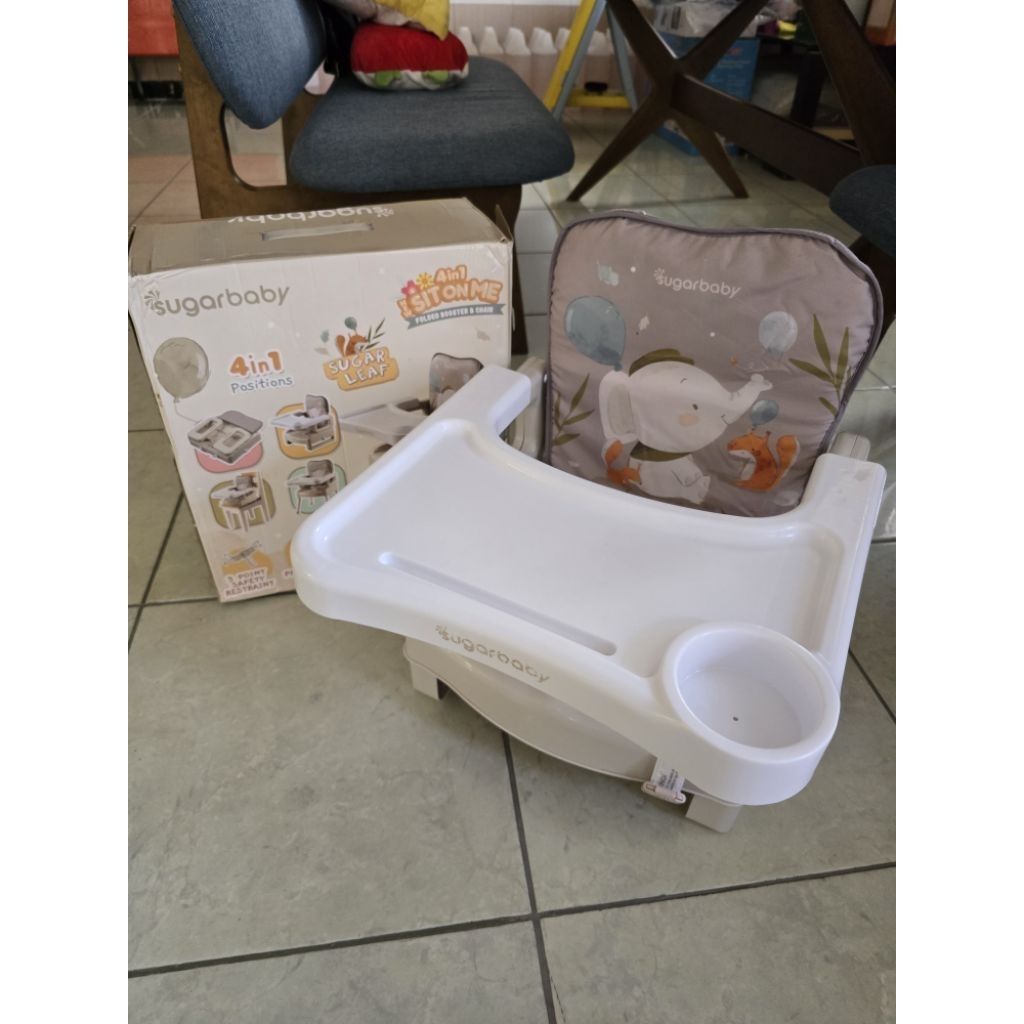 meja makan bayi sugarbaby preloved meja kursi anak