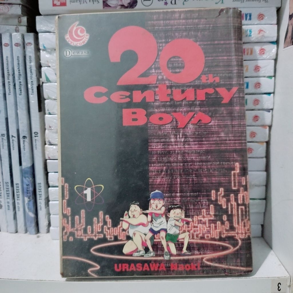 komik 20th century boys vol 1 eksrent hard cover