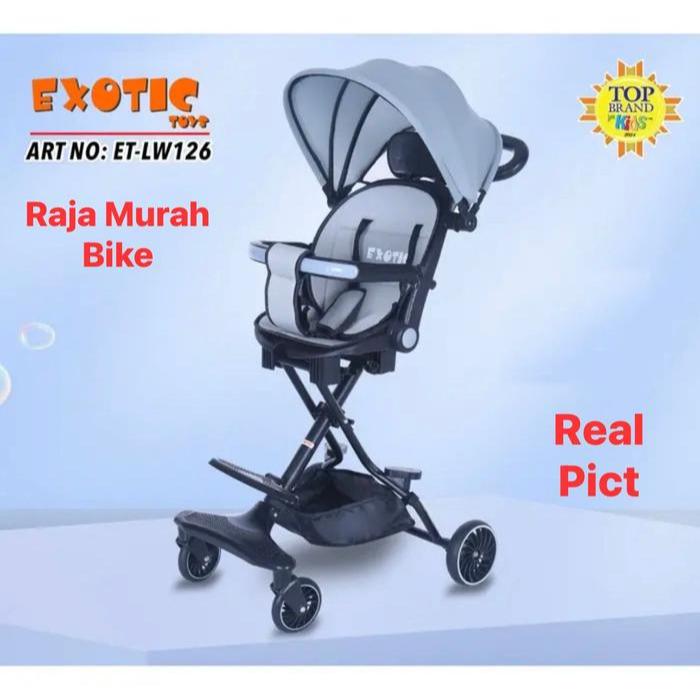 Magic Stroller Exotic LW-126 Sepeda Stroller Dorongan Anak Exotic Kereta Dorong Anak Stroller Exotic