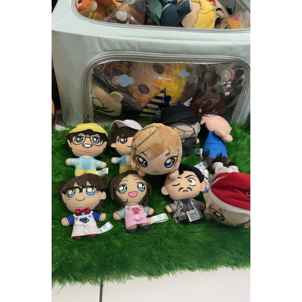 Conan plush keychain